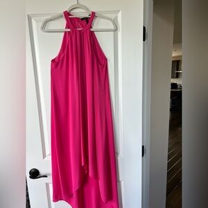 BCBGMaxAzria Asymmetric High Low Dress